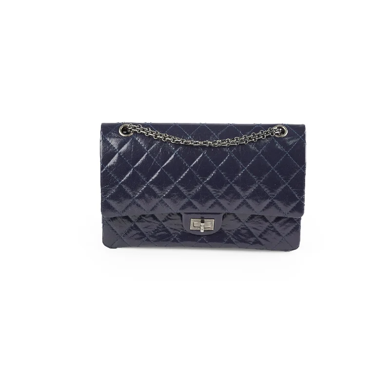 Chanel Reissue 226 Shiny Calfskin Navy