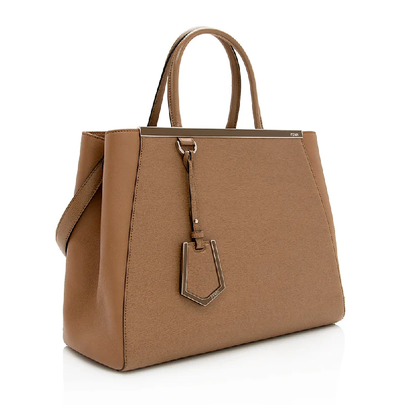 Fendi Leather 2Jours Tote - FINAL SALE (SHF-17309)