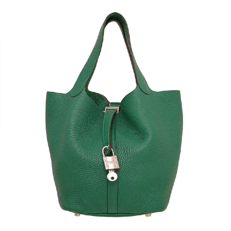 Hermes Menthe Picotin Lock 22 Bag