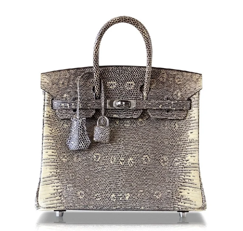 Hermès Birkin 25 Bag Ombre Lizard PHW