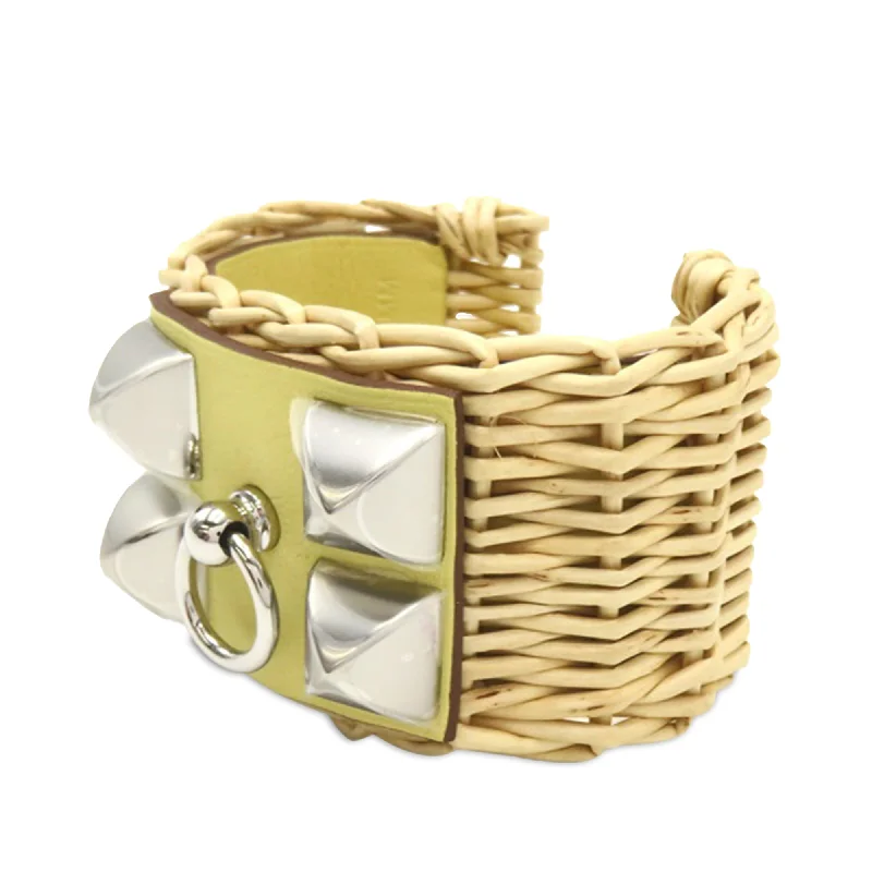 HERMES Medor Picnic Cuff Bracelet Costume Bracelet