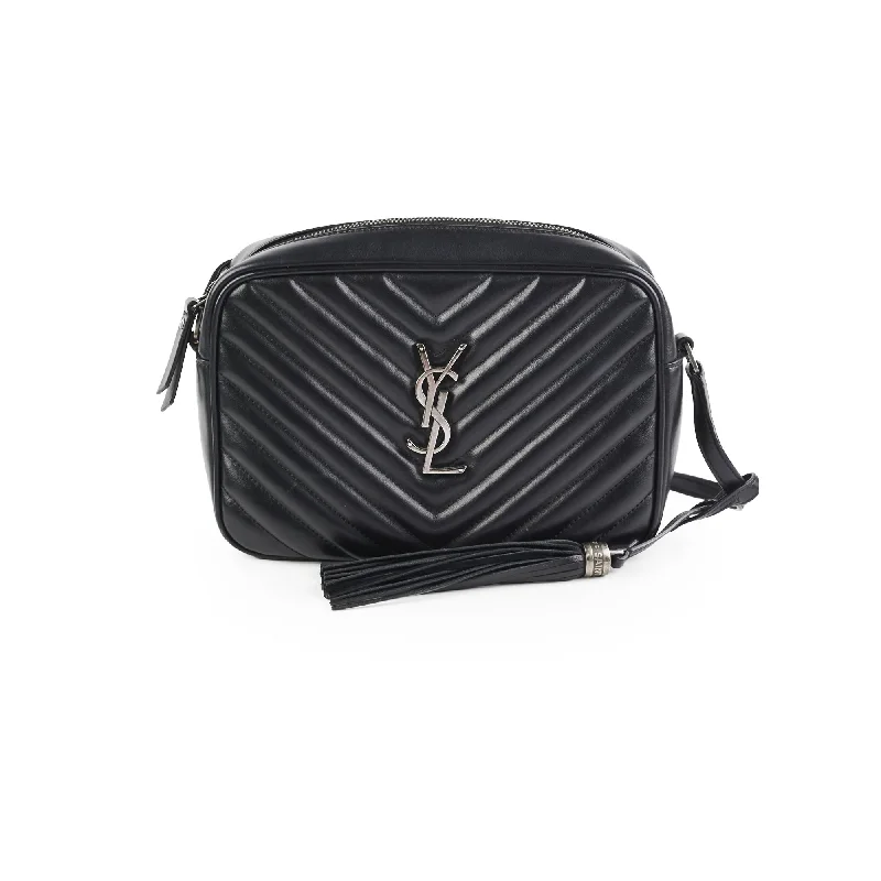 Saint Laurent College Black Crossbody Bag