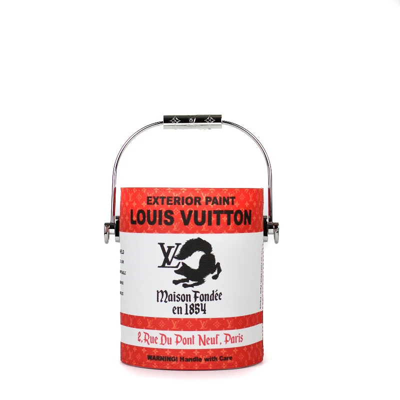 LOUIS VUITTON - Sac LV Paint Can rouge