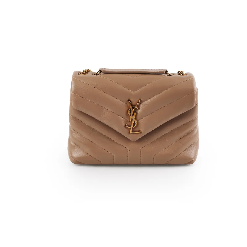 Saint Laurent Small Lou Lou Beige