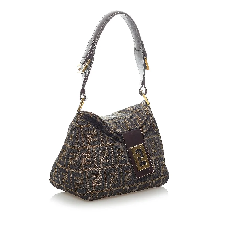 Fendi Zucca Canvas Shoulder Bag (SHG-33334)