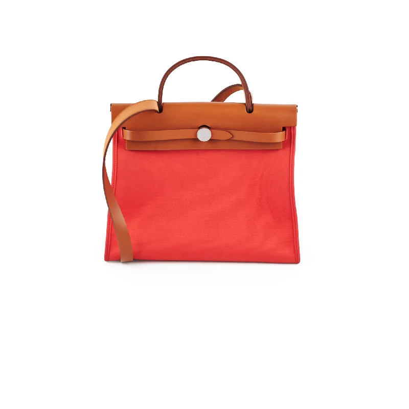 Hermes Herbag 31 Red