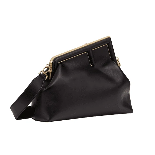 Fendi First Black leather bag