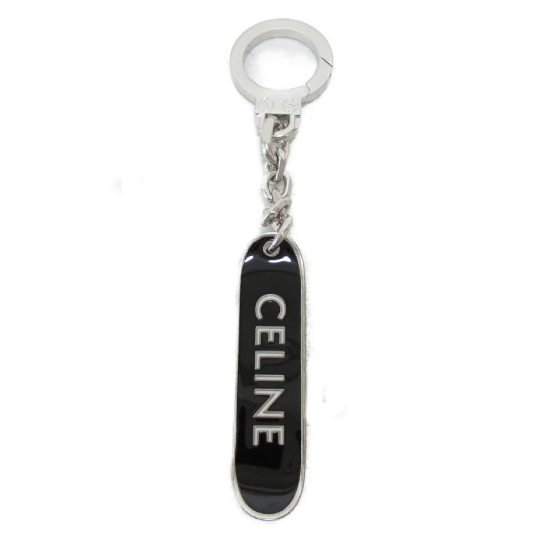 Celine skateboard charm Black White Plastic enamel 49I986BRE 38AW