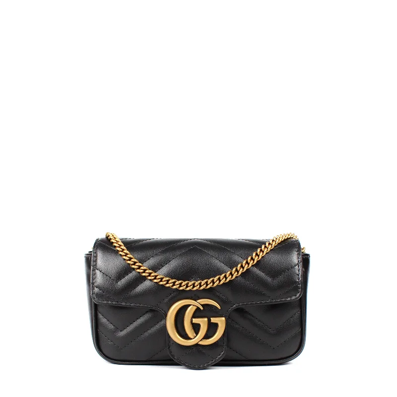 GUCCI - Sac super mini GG Marmont