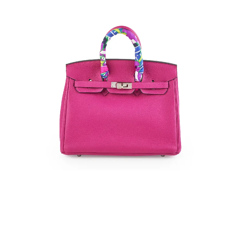 ITEM 35 - Hermes Birkin 25 Togo Rose Poupre - D Stamp