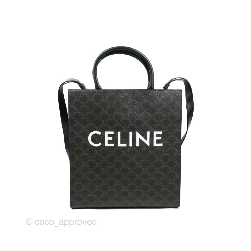 Celine Medium Cabas Vertical Tote Triomphe