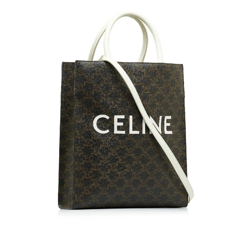 Celine Small Triomphe Vertical Cabas Satchel