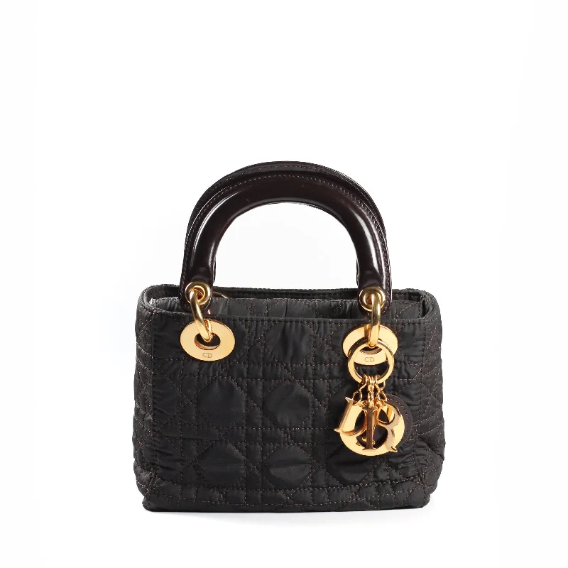 Lady Dior mini en toile