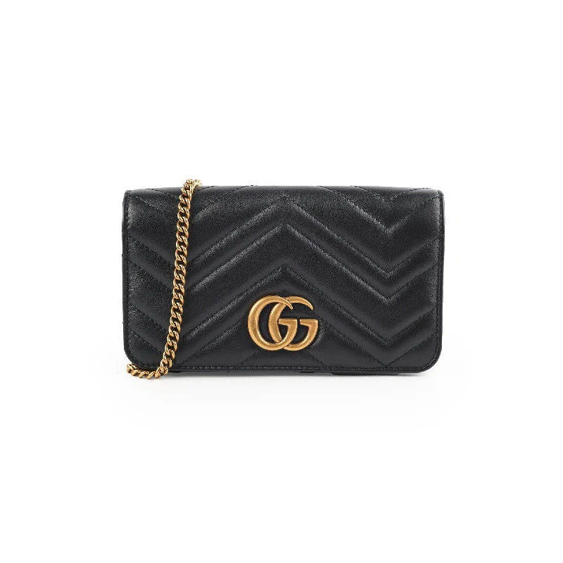 Gucci Mini Marmont Black Crossbody Bag