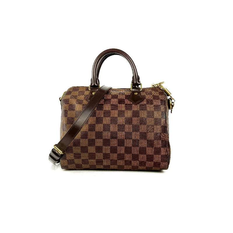 Louis Vuitton Speedy 25 Bandoulliere Damier Eben