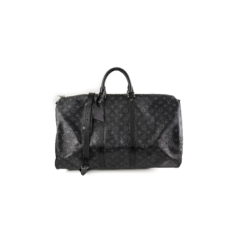 Louis Vuitton Keepall 55 Bandouliere Damier Graphite Monogram