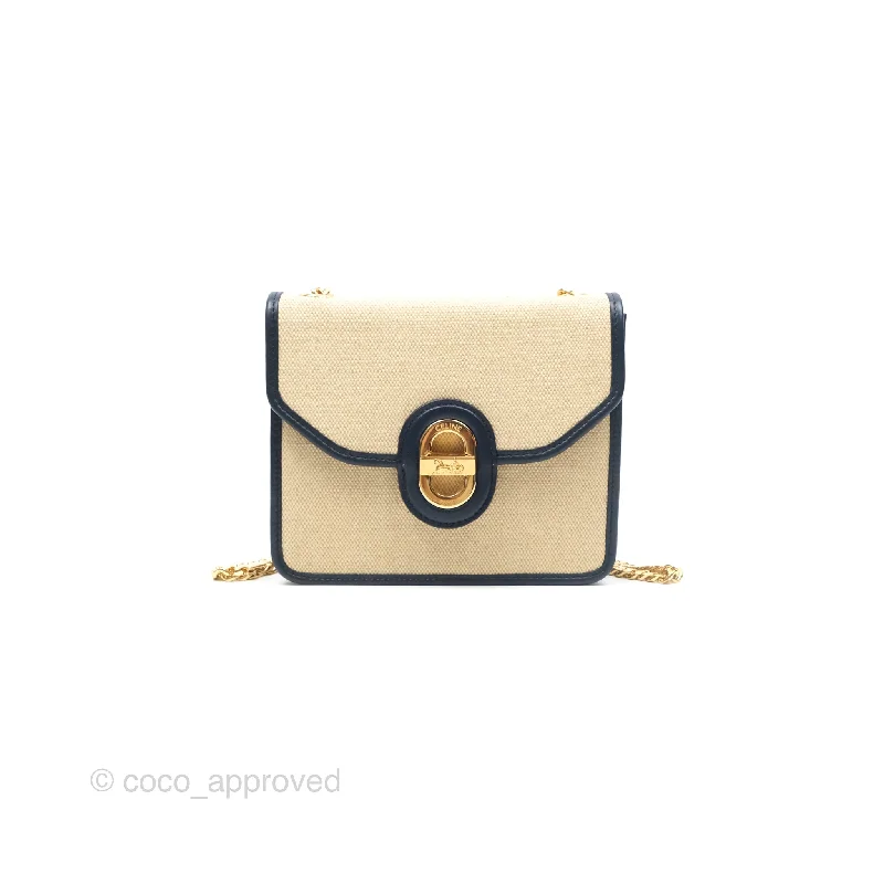 Celine Sulky Clutch Beige Gold Hardware