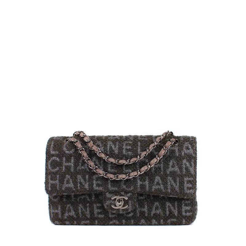 CHANEL - Sac Timeless medium en tweed