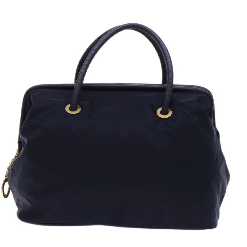 Celine Hand Bag Nylon Navy  ep1160