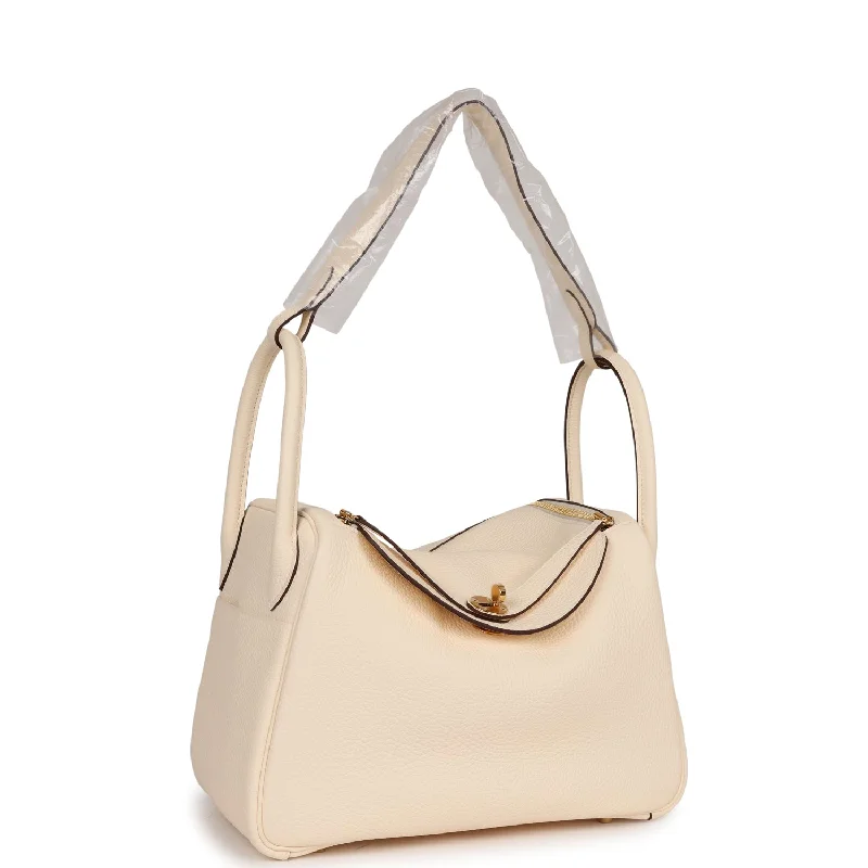 Hermes Lindy 30 Nata Clemence Gold Hardware