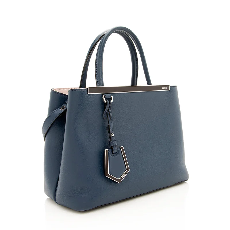 Fendi Leather Petite 2Jours Tote (SHF-18866)