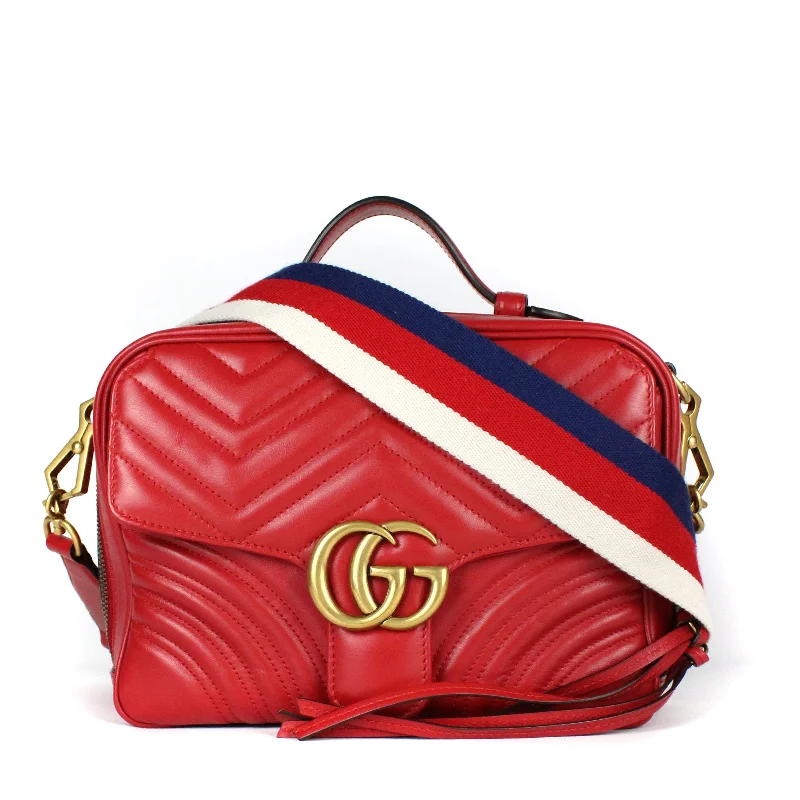 GUCCI - Sac Camera GG Marmont Zip Around