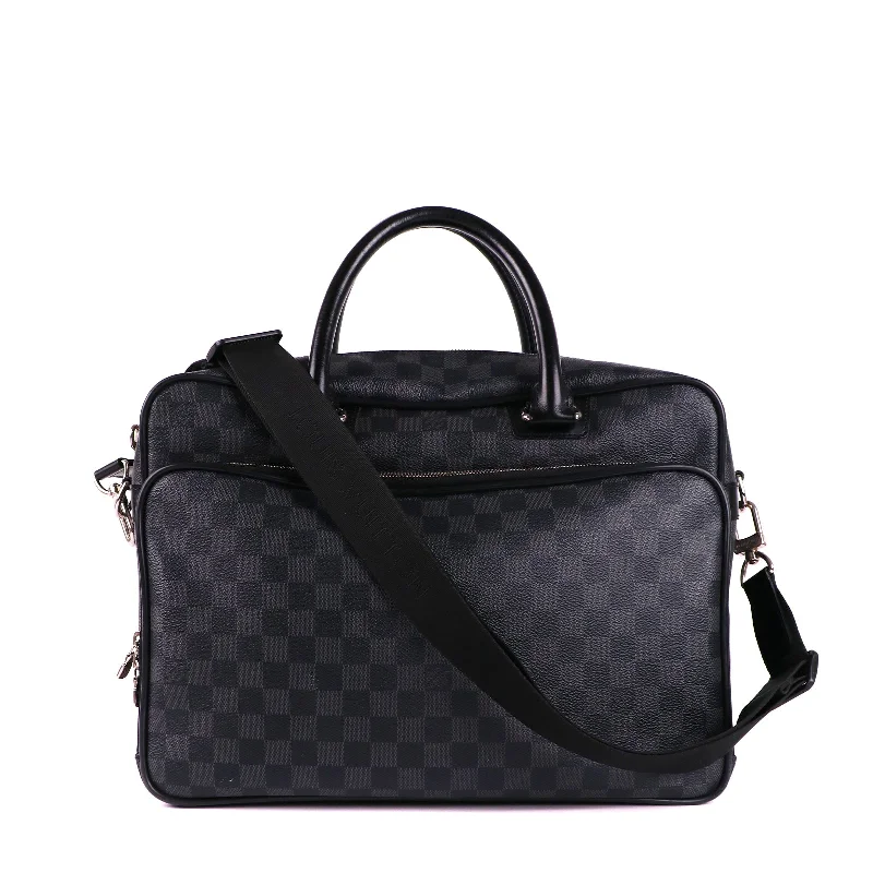 LOUIS VUITTON - Pochette à bandoulière Icare à damier graphite