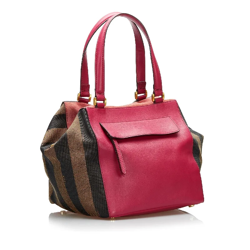 Fendi Pequin Boxy Tote (SHG-37739)