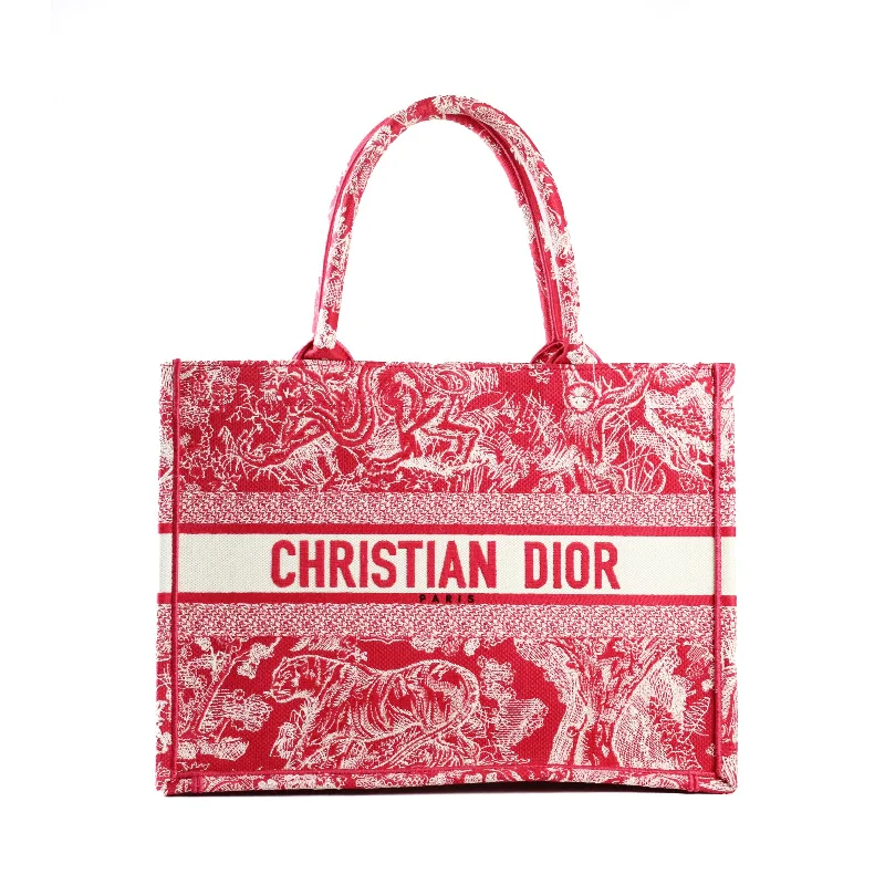 DIOR - Book Tote Medium Toile de Jouy