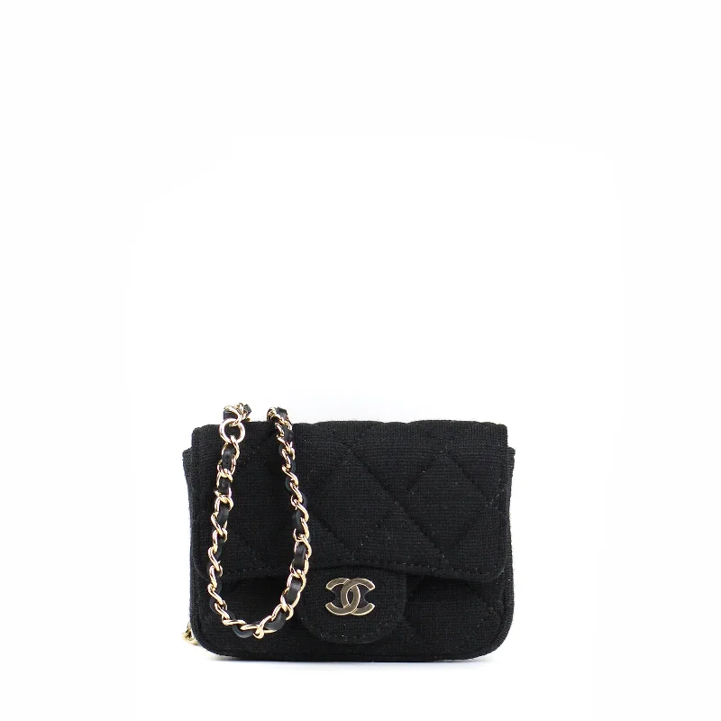 CHANEL - Micro bag porte cartes