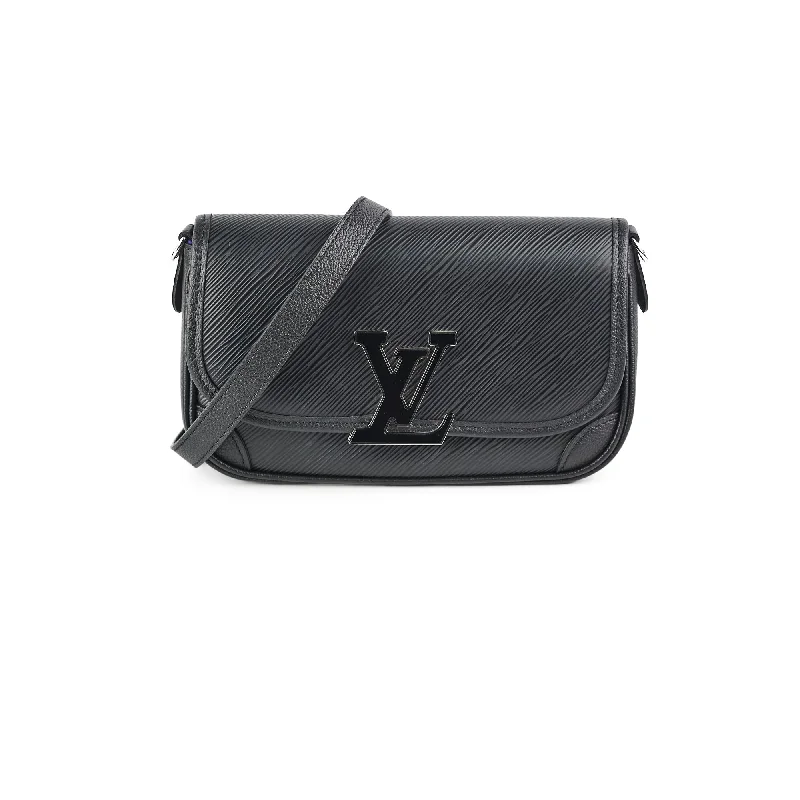 Louis Vuitton Epi Buci Crossbody Bag Black