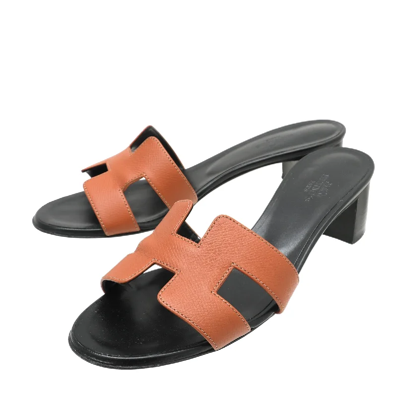 Hermes Natural Oasis Sandal 37