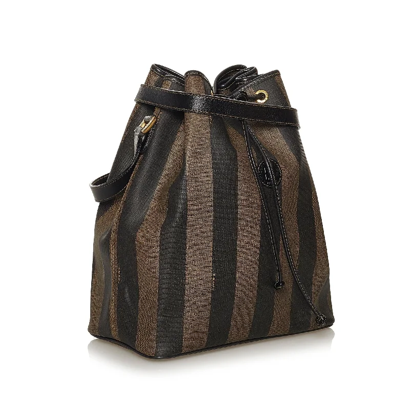 Fendi Pequin Bucket Bag (SHG-28387)