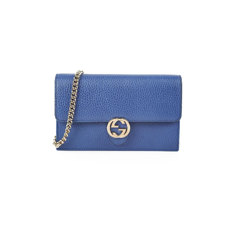 Gucci Blue Wallet On Chain WOC