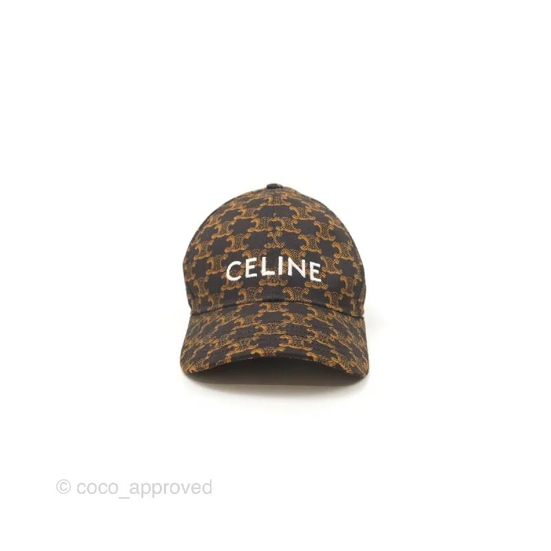 Celine Baseball Cap Cotton Triomphe