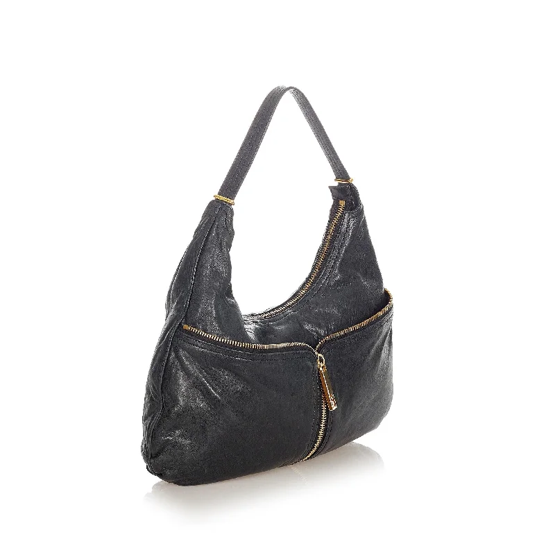 Fendi Leather Hobo Bag (SHG-22207)